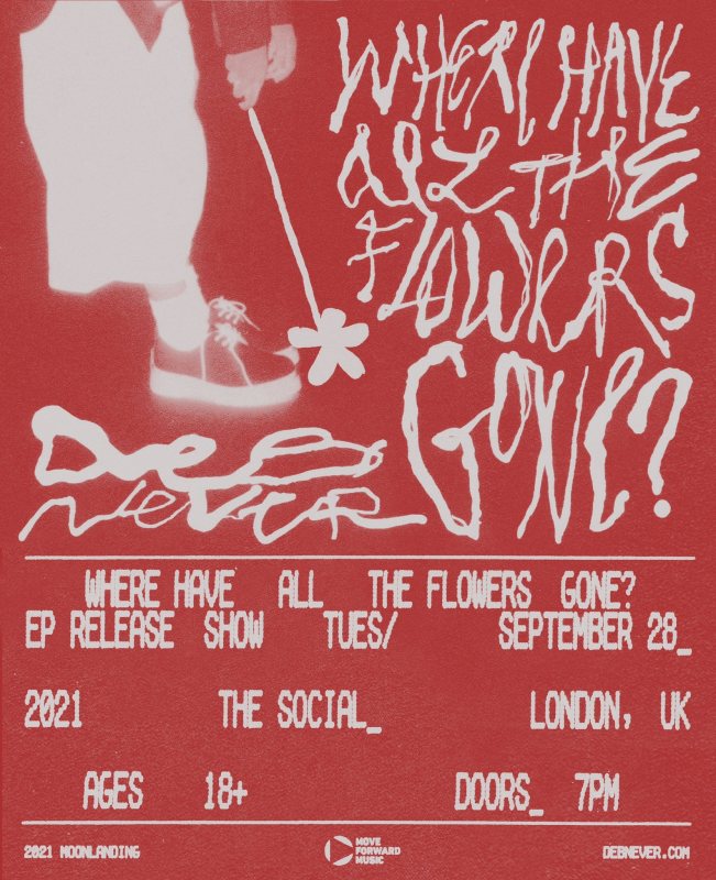 Deb Never at The Social on Tue 28th September 2021 Flyer