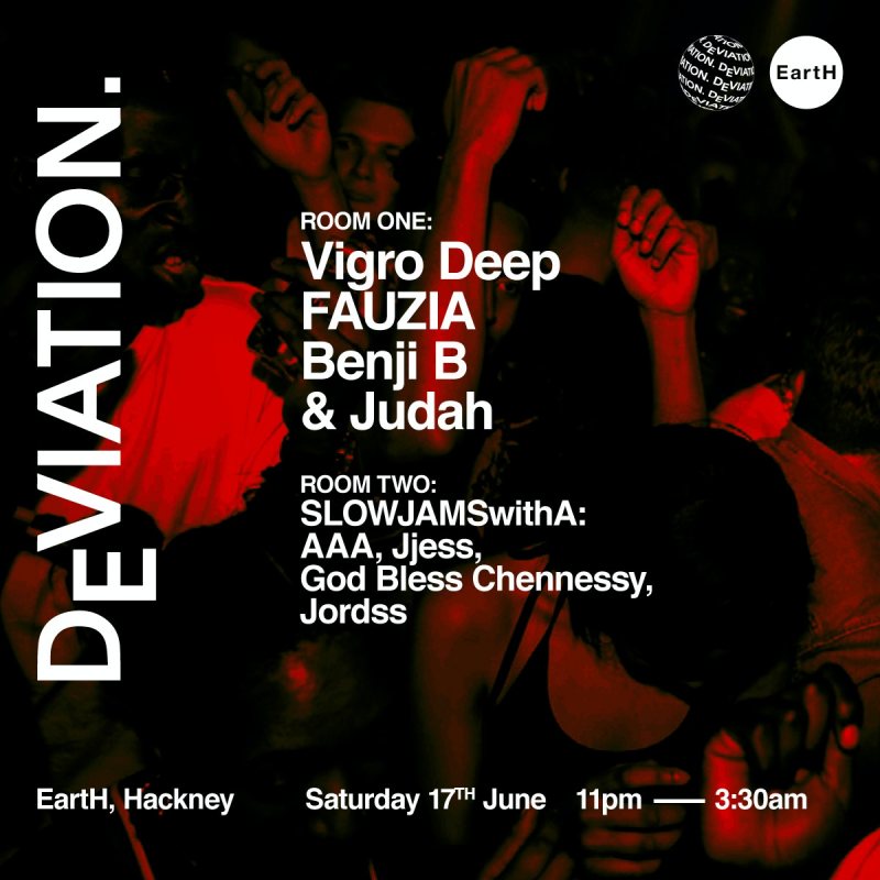 Deviation at EartH on Sat 17th June 2023 Flyer
