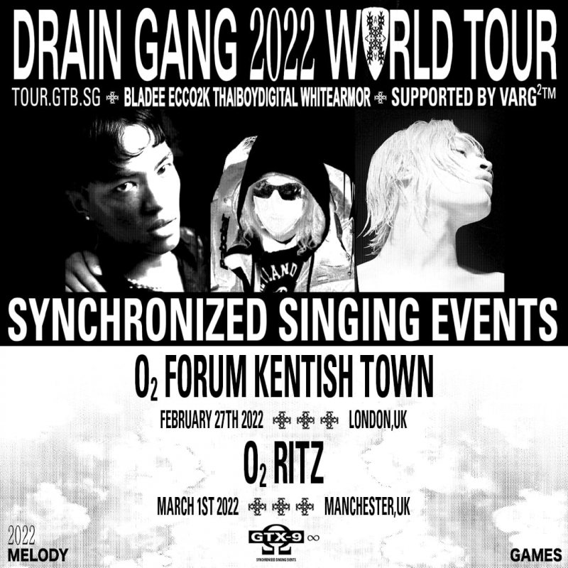 Drain Gang at The Forum on Sun 27th February 2022 Flyer