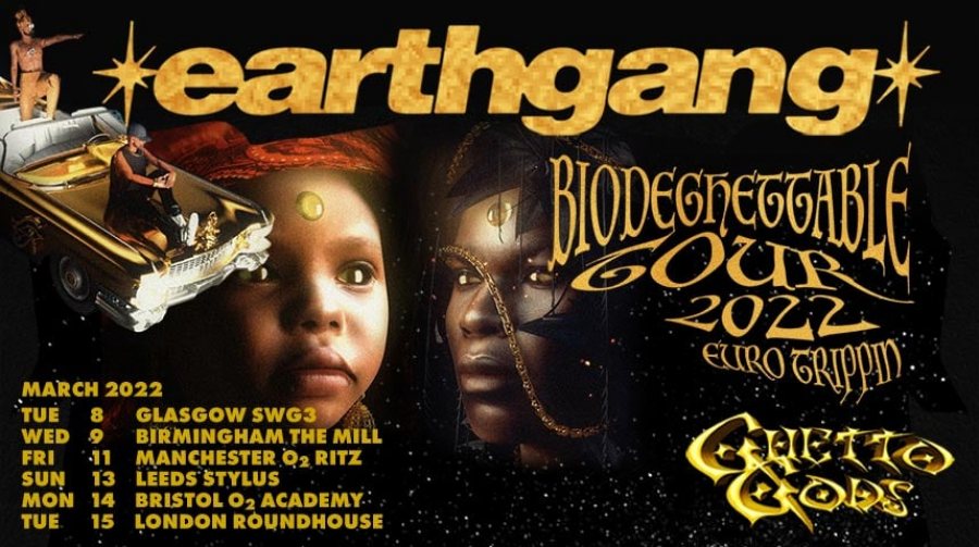 Earthgang at The Roundhouse on Tue 15th March 2022 Flyer