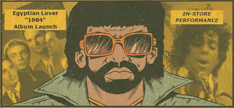 Egyptian Love Instore at Rye Wax on Sun 22nd November 2015 Flyer