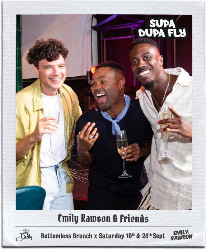 EMILY RAWSON & FRIENDS BOTTOMLESS BRUNCH at St Thomas' Church on Sat 24th September 2022 Flyer