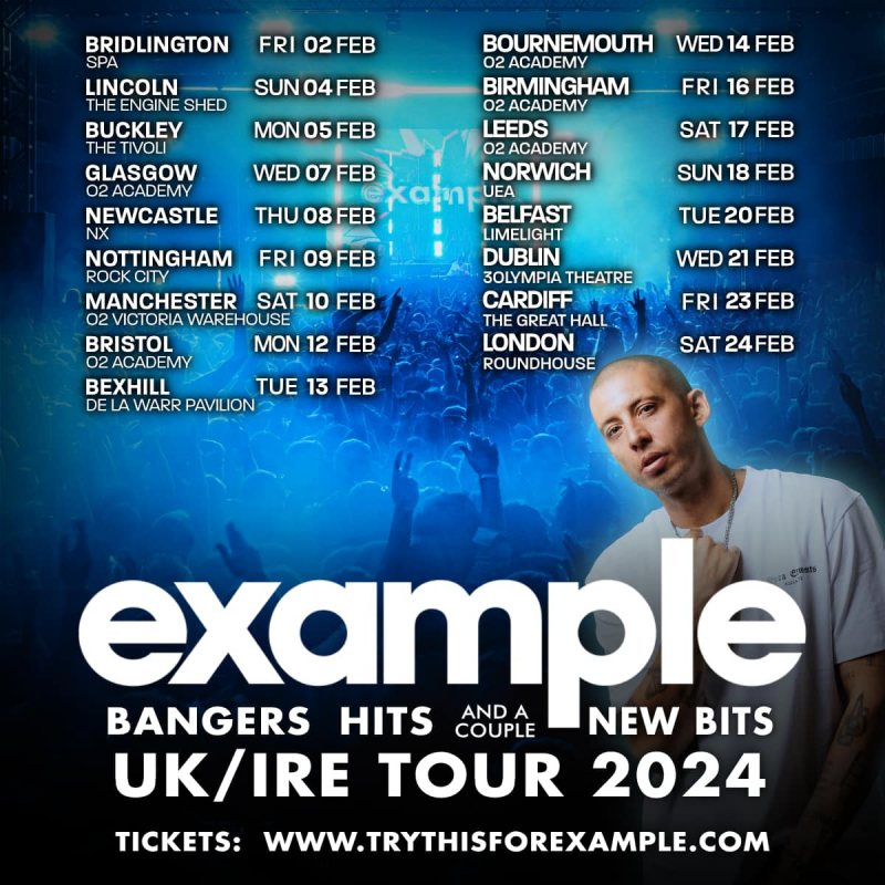 Example at The Roundhouse on Sat 24th February 2024 Flyer