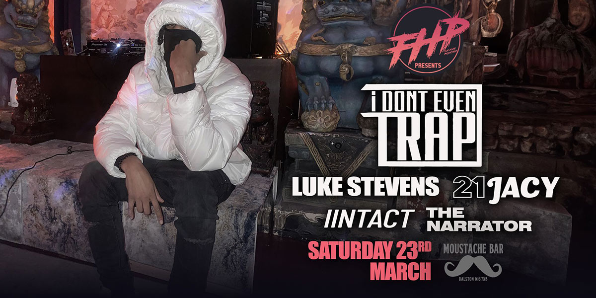 FHP Presents at The Moustache Bar on Sat 23rd March 2024 Flyer