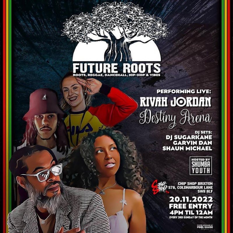 Future Roots at Chip Shop BXTN on Sun 20th November 2022 Flyer