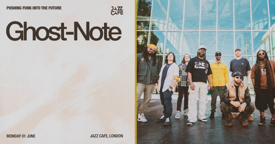 Ghost-Note at Jazz Cafe on Mon 1st June 2026 Flyer