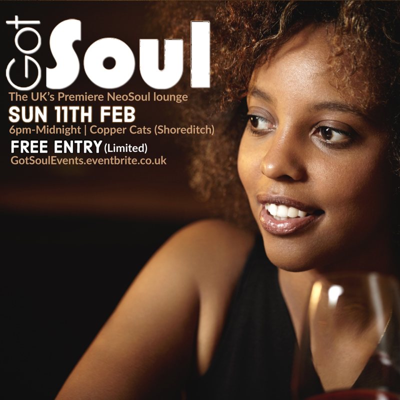 Got Soul at Copper Cats on Sun 11th February 2024 Flyer