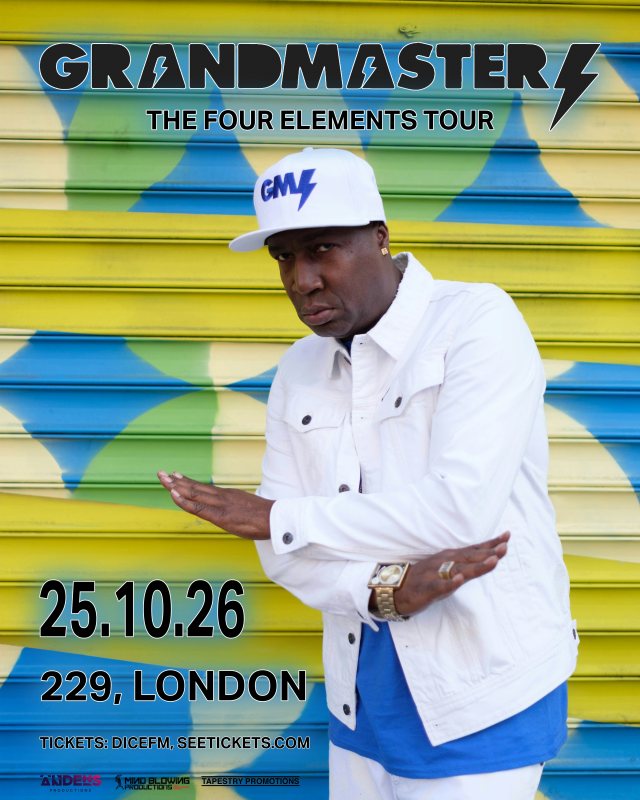 Grandmaster Flash at 229 The Venue on Sun 25th October 2026 Flyer