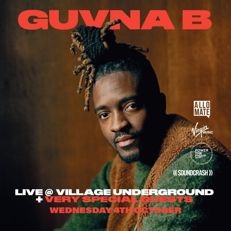 Guvna B at Village Underground on Wed 4th October 2023 Flyer