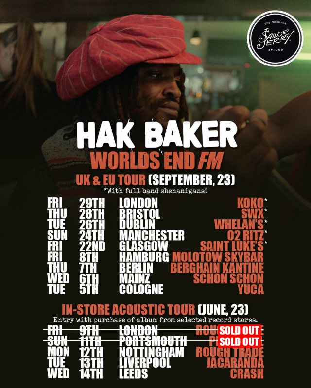 Hak Baker at KOKO on Fri 29th September 2023 Flyer