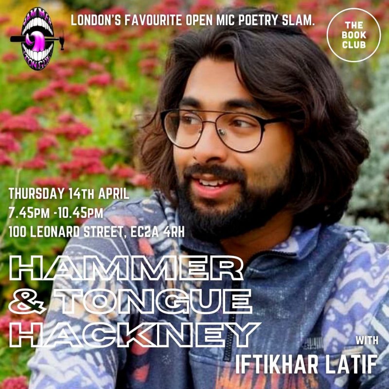 Hammer & Tongue Hackney Book Club Ah Sh!t
