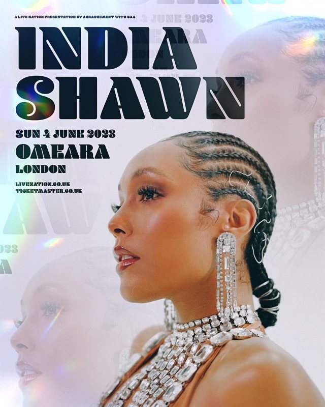 India Shawn at Omeara on Sun 4th June 2023 Flyer