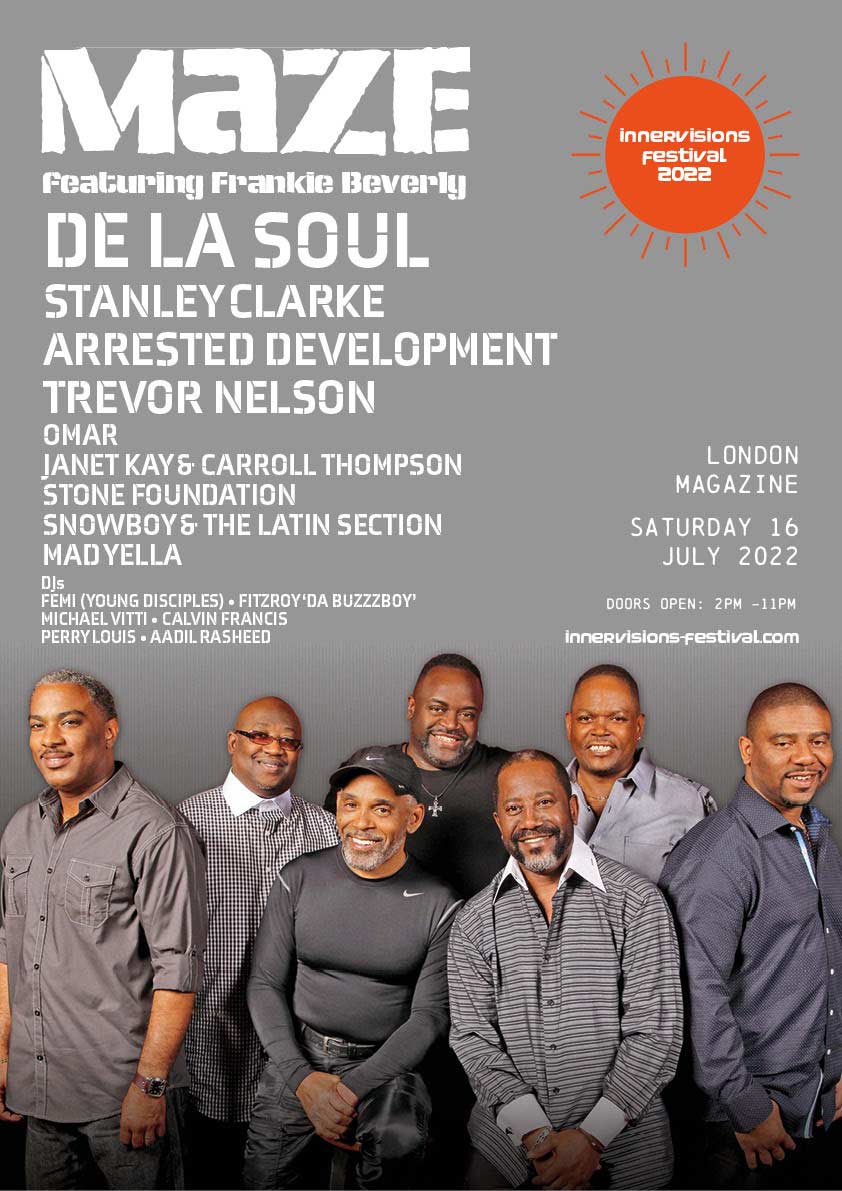 Innervisions Festival at Magazine London on Sat 16th July 2022 Flyer