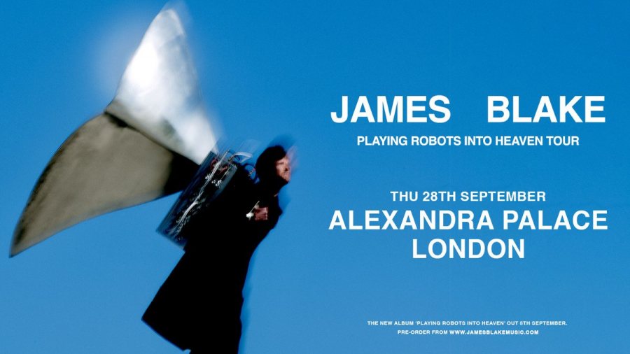 James Blake at Alexandra Palace on Thu 28th September 2023 Flyer