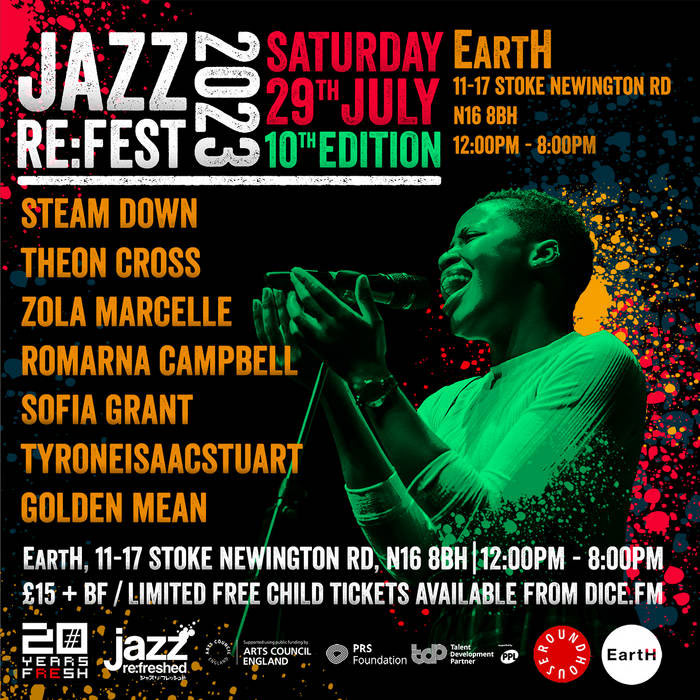 JAZZ RE:FEST 2023 at The Roundhouse on Sat 29th July 2023 Flyer