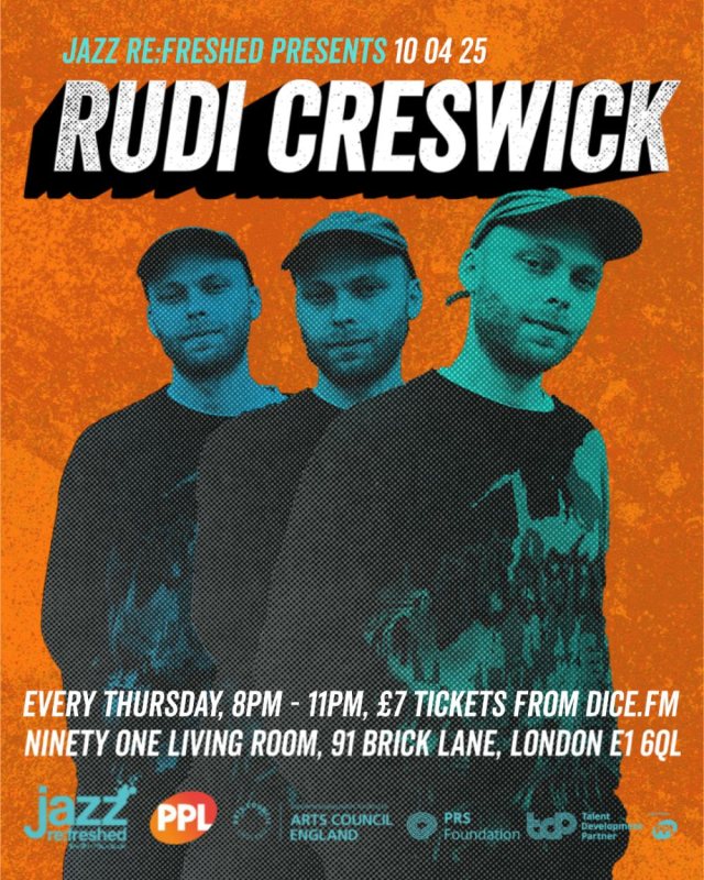 Jazz RE:Freshed at Ninety One (formerly Vibe Bar) on Thu 10th April 2025 Flyer