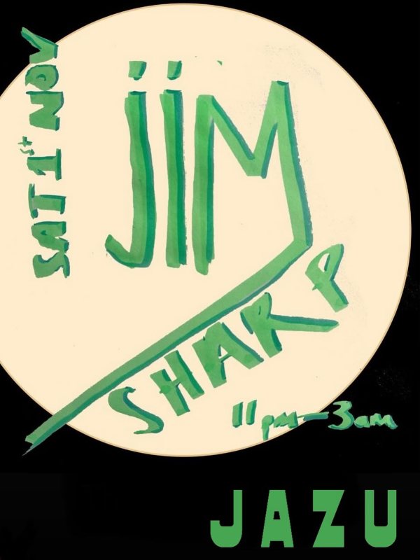 Jim Sharp at Jazu on Sat 1st November 2025 Flyer