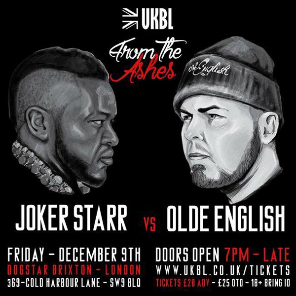 From the Ashes at Dogstar on Fri 9th December 2016 Flyer