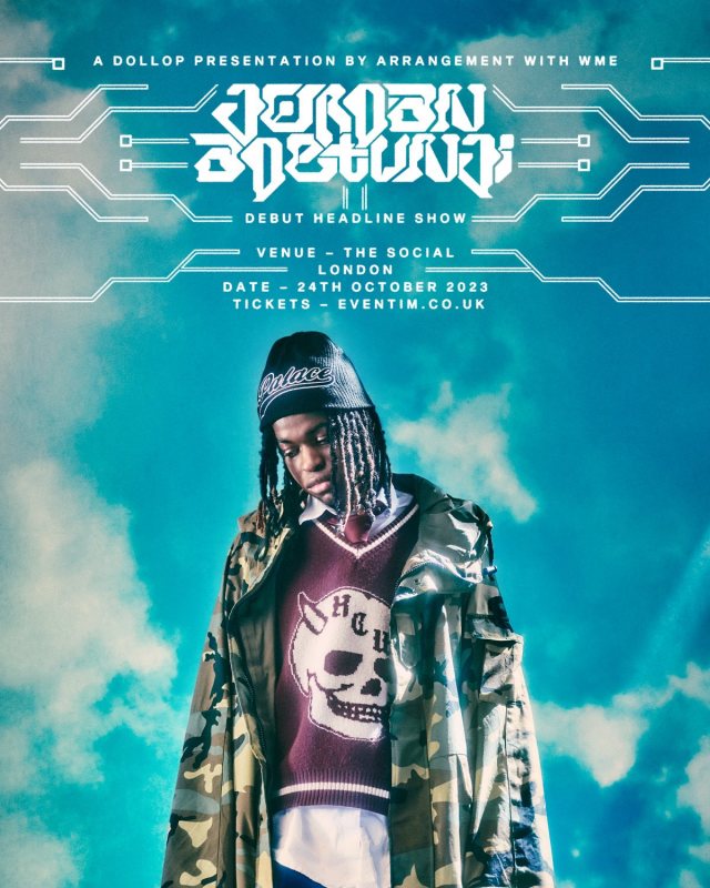 Jordan Adetunji at The Social on Tue 24th October 2023 Flyer