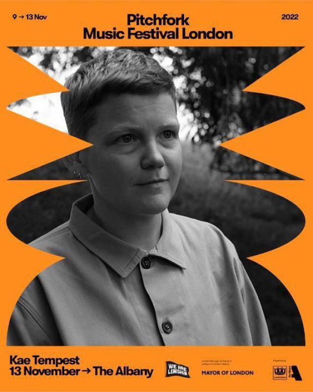 Kae Tempest at The Albany on Thu 13th October 2022 Flyer