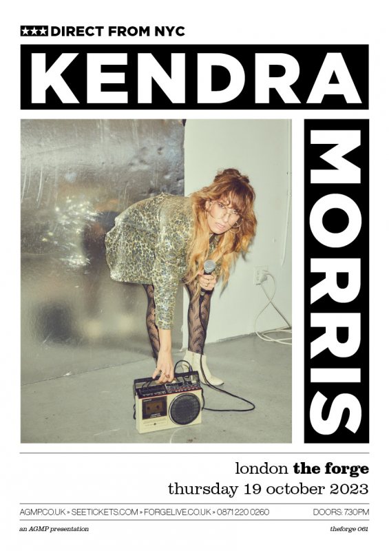 Kendra Morris at The Forge on Thu 19th October 2023 Flyer