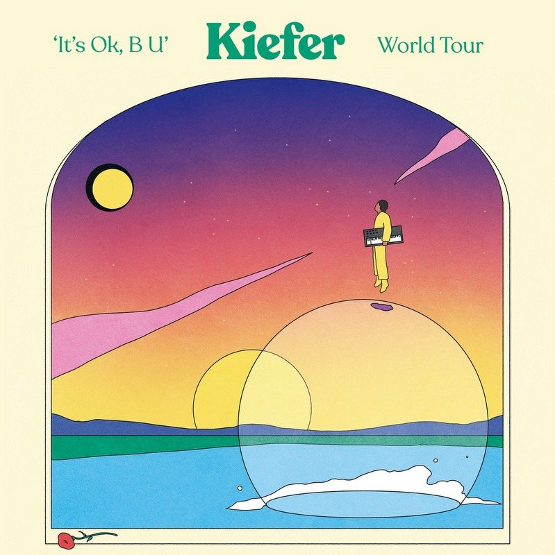 Kiefer at Islington Assembly Hall on Tue 30th January 2024 Flyer