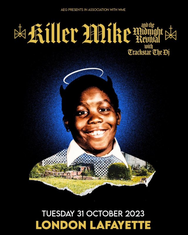 Killer Mike at Lafayette on Tue 31st October 2023 Flyer