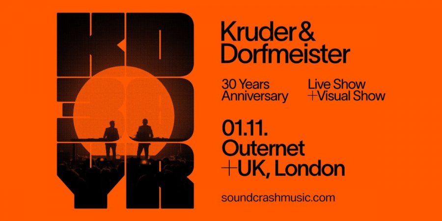 Kruder & Dorfmeister at HERE at Outernet on Wed 1st November 2023 Flyer