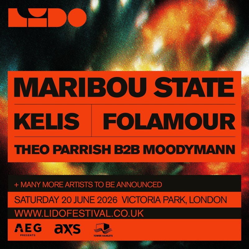 Lido Festival 2026 at Victoria Park on Sat 20th June 2026 Flyer