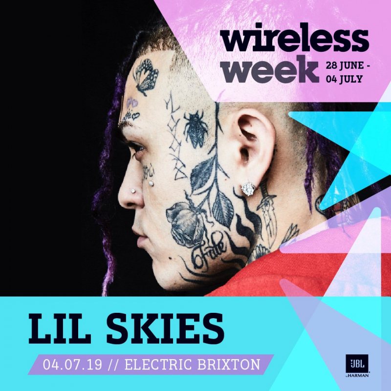Lil Skies at Electric Brixton on Tue 4th July 2023 Flyer