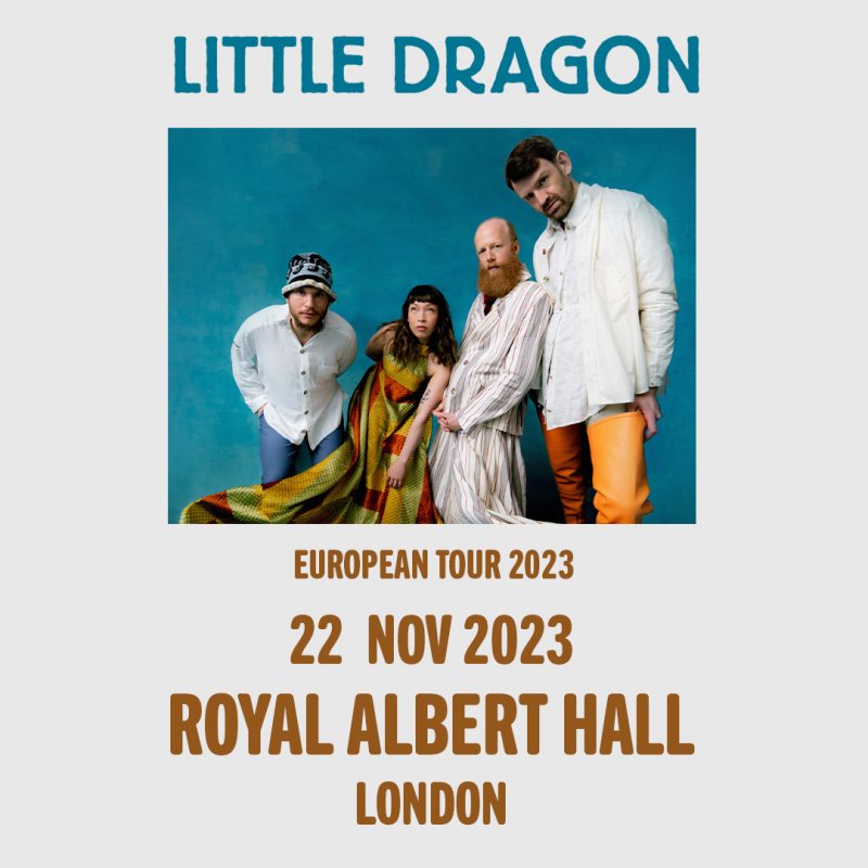 Little Dragon at Royal Albert Hall on Wed 22nd November 2023 Flyer