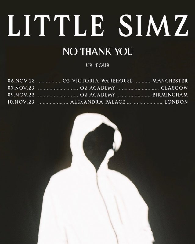 Little Simz at Alexandra Palace on Fri 10th November 2023 Flyer