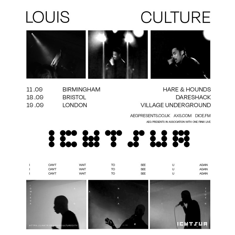 Louis Culture at Village Underground on Tue 19th September 2023 Flyer