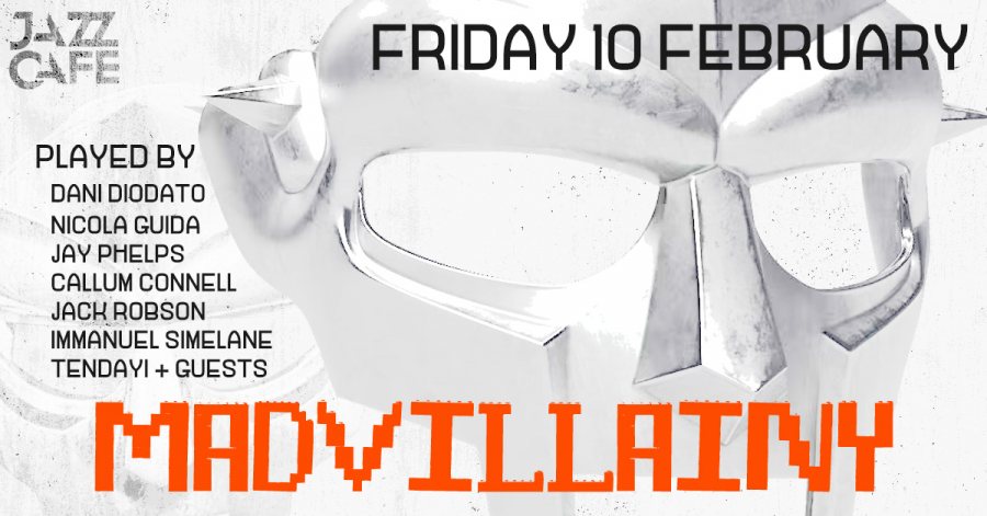 Madvillainy at Jazz Cafe on Fri 10th February 2023 Flyer