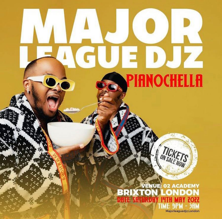 Major League DJz at Brixton Academy on Sat 14th May 2022 Flyer