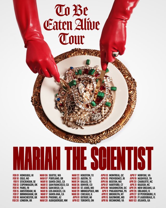 Mariah the Scientist at Electric Brixton on Tue 20th February 2024 Flyer