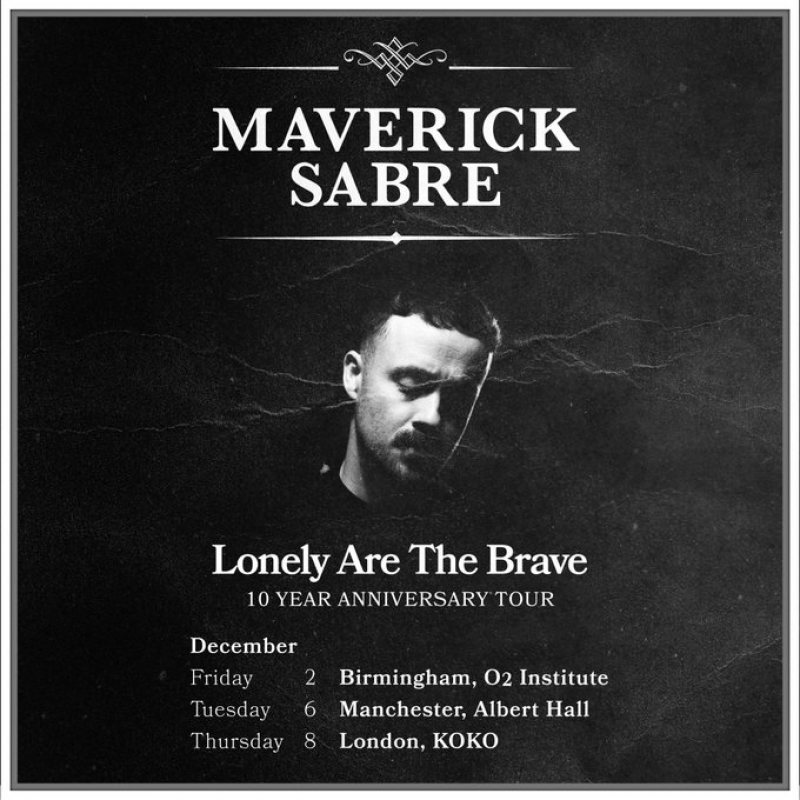 Maverick Sabre at KOKO on Thu 8th December 2022 Flyer
