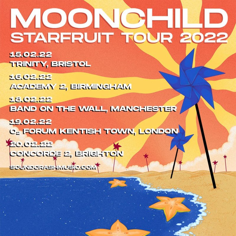 Moonchild at The Forum on Sat 19th February 2022 Flyer
