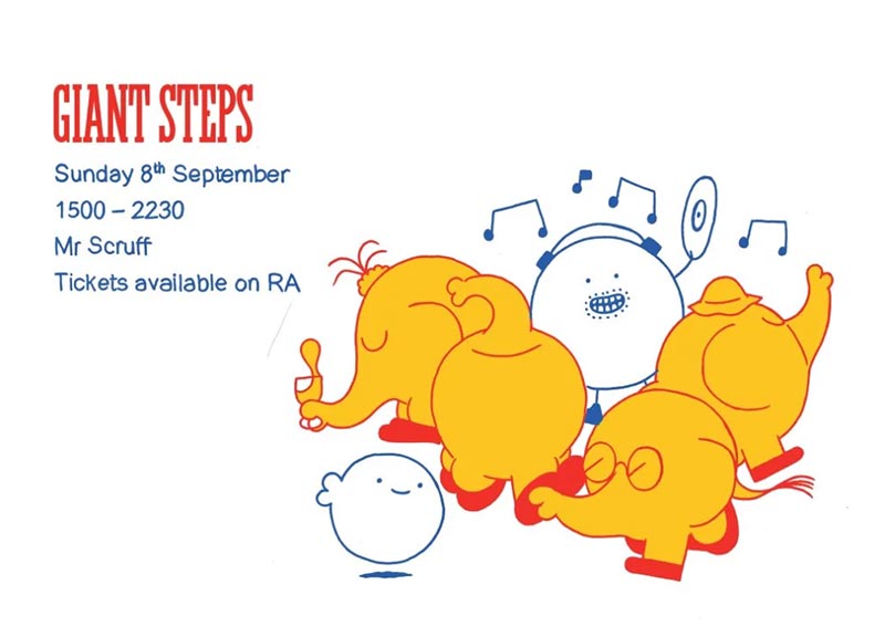 Mr. Scruff at Giant Steps on Sun 8th September 2019 Flyer