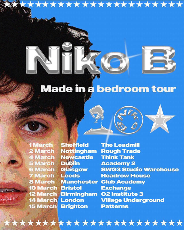 Niko B at Village Underground on Mon 14th March 2022 Flyer