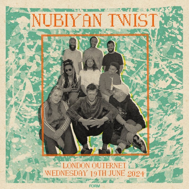 Nubiyan Twist at HERE at Outernet on Wed 19th June 2024 Flyer