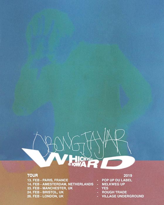 Obongjayar at Village Underground on Wed 26th February 2020 Flyer