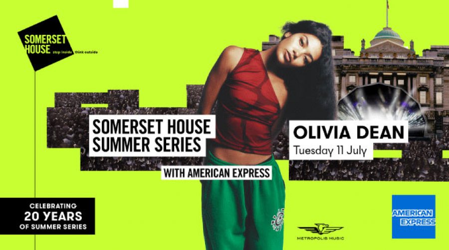 Olivia Dean at Somerset House on Tue 11th July 2023 Flyer