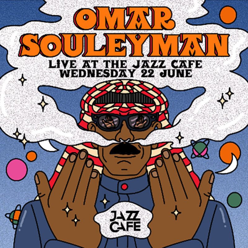 Omar Souleyman at Jazz Cafe on Wed 22nd June 2022 Flyer
