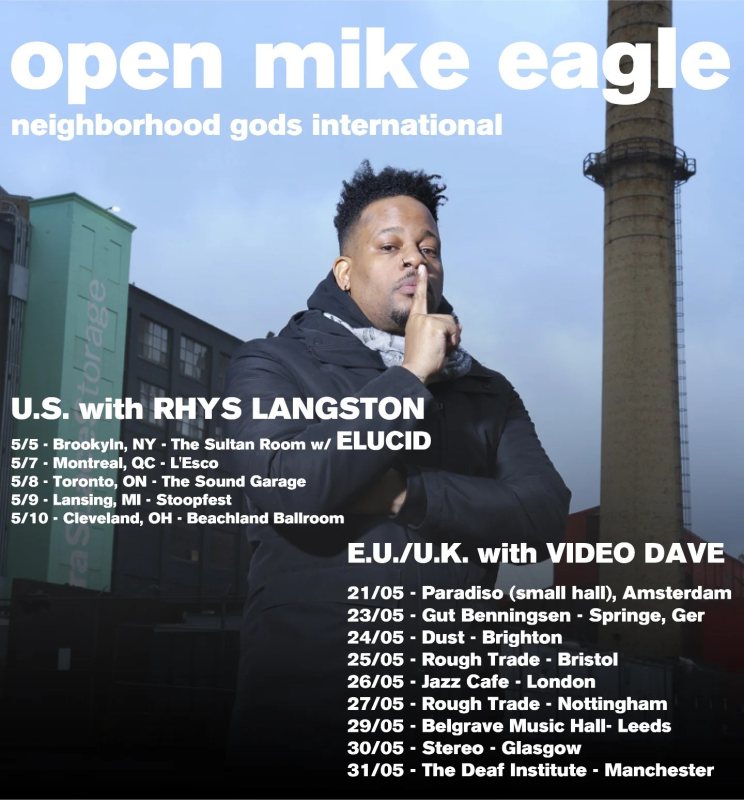 Open Mike Eagle at Jazz Cafe on Tue 26th May 2026 Flyer