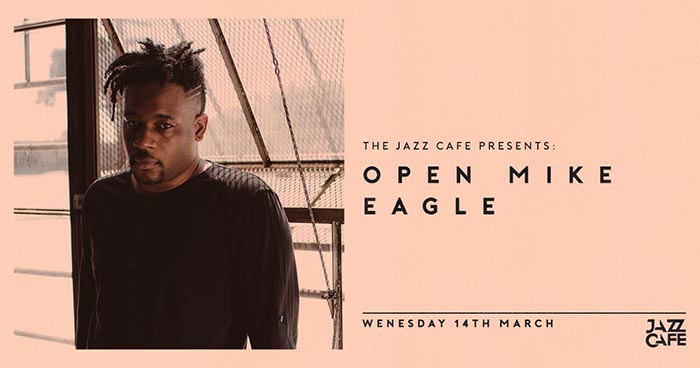 Open Mike Eagle at Jazz Cafe on Wed 14th March 2018 Flyer