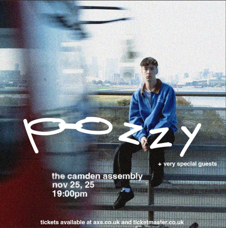 Pozzy at Camden Assembly on Tue 25th November 2025 Flyer