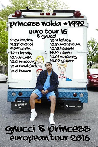 Princess Nokia at Corsica Studios on Tue 27th September 2016 Flyer