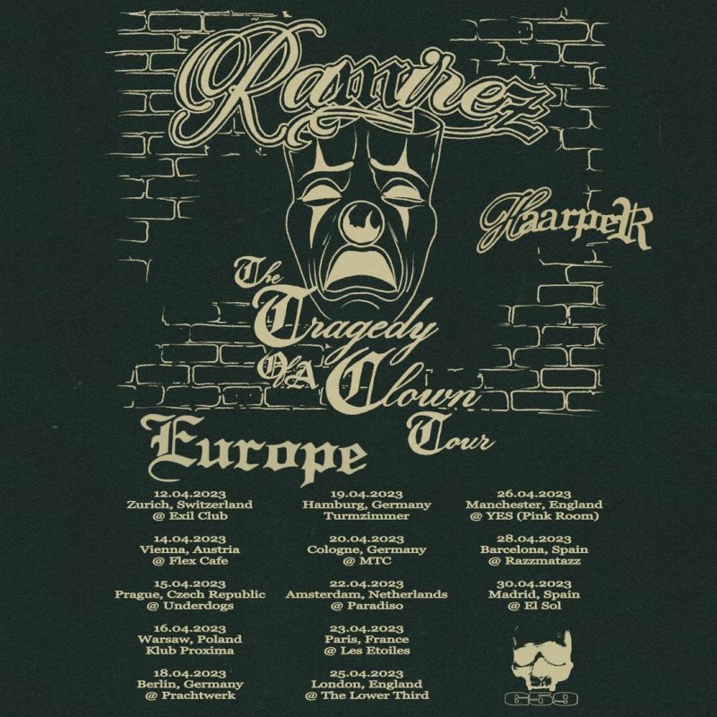 Ramirez at The Lower Third on Tue 25th April 2023 Flyer