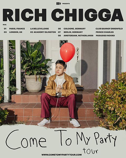 Rich Chigga at Islington Academy on Sun 4th March 2018 Flyer